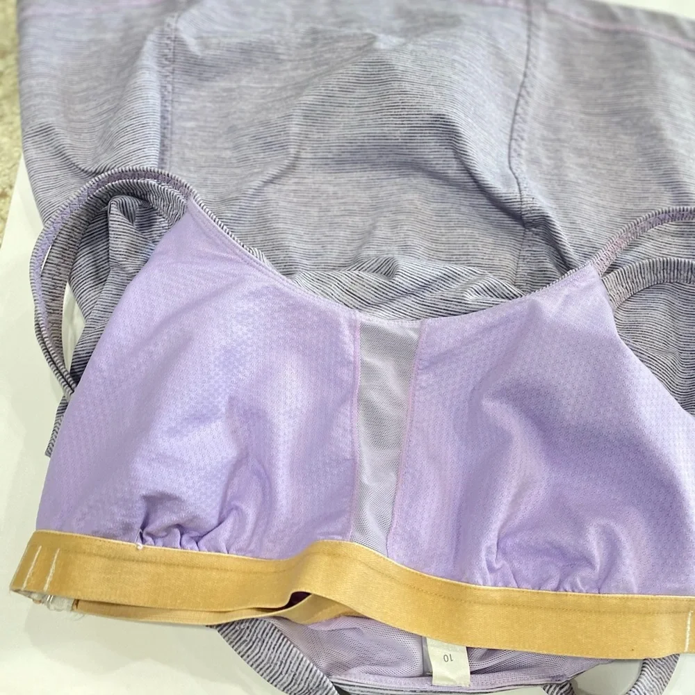 Lululemon Purple Tank Top Size 10 - Picture 5 of 6
